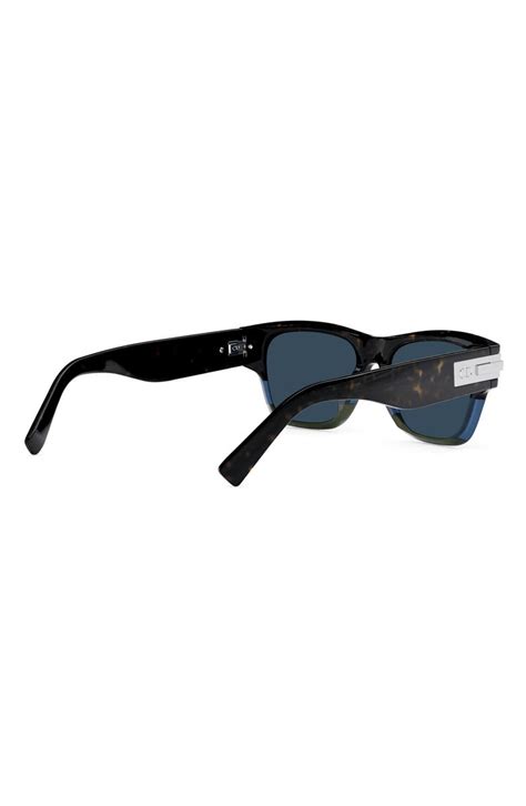 'DiorBlackSuit XL S2U 52mm Rectangular Sunglasses .